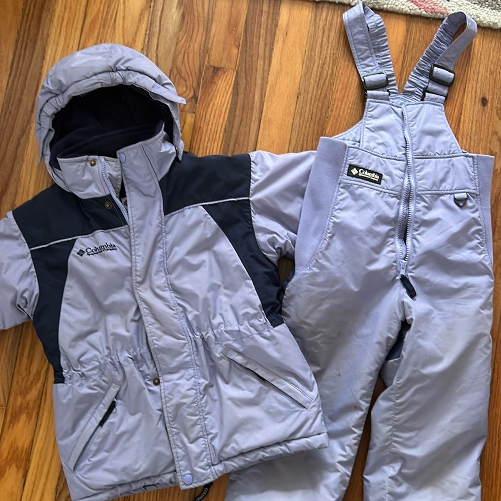 Columbia kids snow suits and jacket size 6/7